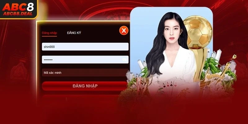 4 bước đăng nhập ABC8