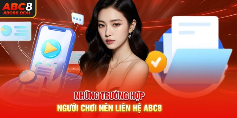 Các trường hợp cần đến sự hỗ trợ của CSKH