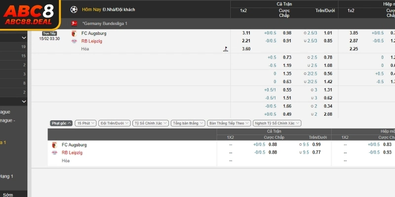 Chi tiết cụ thể về kèo cược đồng banh bóng đá