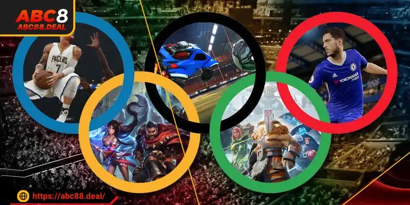 Có rất nhiều game thể thao điện tử khác nhau tại ABC8