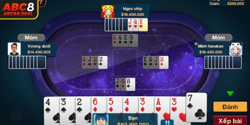 Quy trình cụ thể của một ván Sâm có gì?