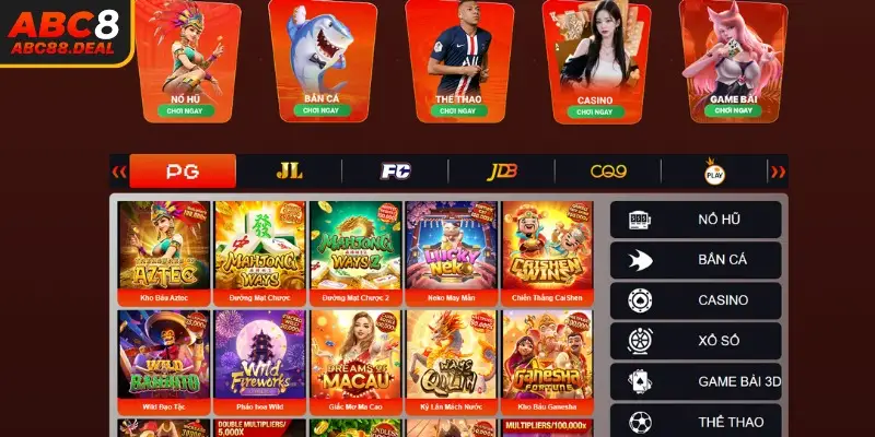 Thiên đường game phong phú hàng trăm lựa chọn